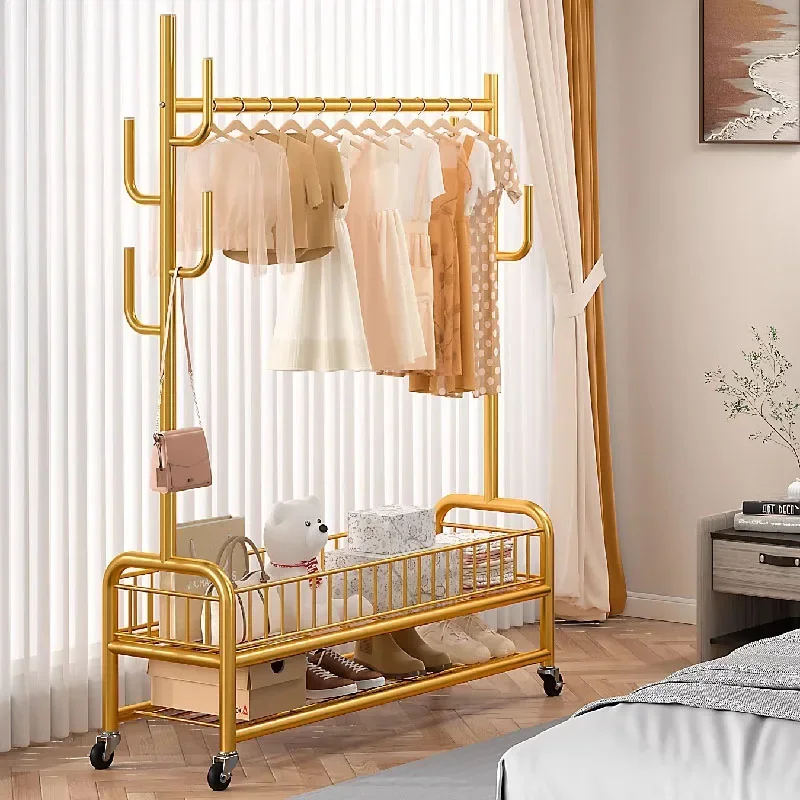 Modern Metal Standing Hanger Clothes Salon Display Living Room Nordic Clothing Rack Organizer Sofy Do Salonu Hallway Furniture clothes rack