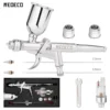 Pistol Grip Airbrush Kit 0.3mm/0.5mm with Fan Cap 15CC Fluids Cups Efficiency for Car Model DIY Painting Makeup Nail Art Cake 1