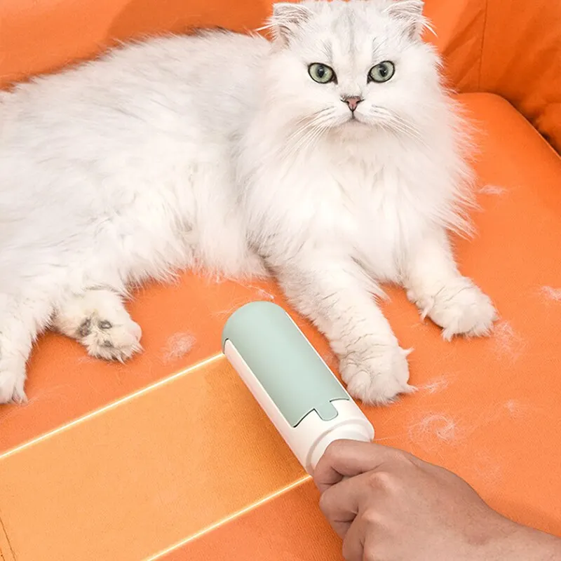Pet Hair Remover Rolle Reusable Cat And Dog Hair Remover Brush Portable Pet Cleaner