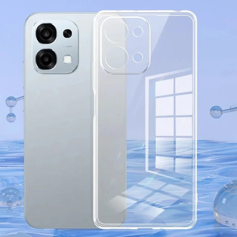 Ultra Thin Clear Soft TPU Transparent Phone Case - Soft Silicone Back Cover Coque