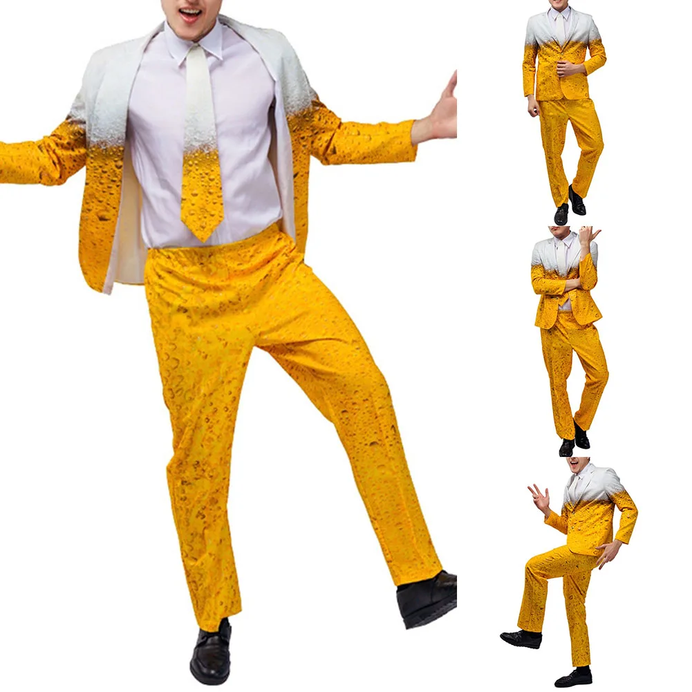 Oktoberfest Suit Suit Regular Slight Stretch Trousers Beer Casual Pants Spring Winter Autumn Durable Brand New