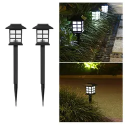 Solar Pathway Light Set - Waterproof Outdoor Landscape Lighting (White Light)