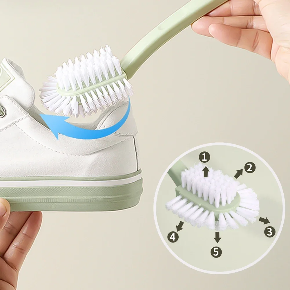 Cleaning Shoe Brush 360 Degree Home Shoes Cleaner Kit Board Toilet Washing Brushing Tool Machine Clothes Home Cleaning Brushes 3