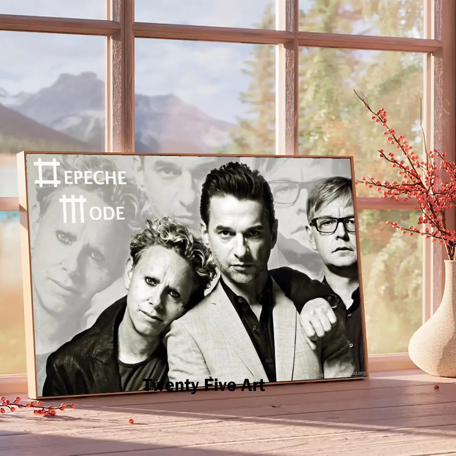Depeche Mode Band Poster Prints Wall Art Canvas Painting Poster For Modern Family Living Room Home Decor