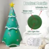 7FT Inflatable Christmas Tree Outdoor Christmas Decorations with Build in Bright LED Lights With Remote For Garden Lawn Party 2