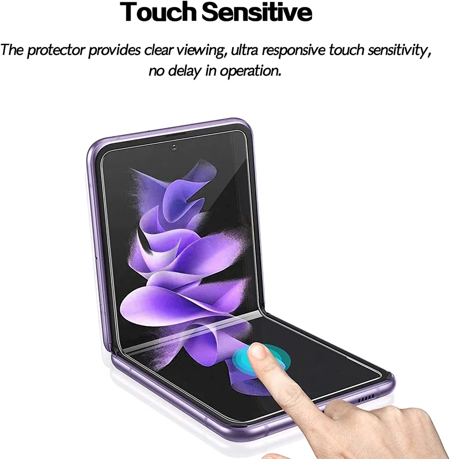 3-1 قطعة فيلم هيدروجيل غير لامع لهاتف سامسونج جالا...