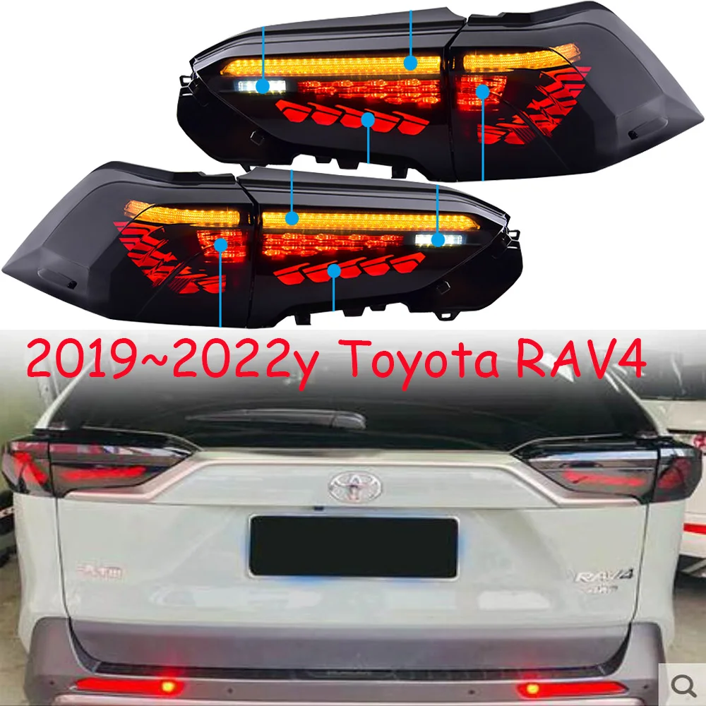 

Dynamic car bumper RAV4 tail light for Toyota RAV4 taillight RAV 4 LED car accessories Taillamp for Toyota RAV4 rear light fog