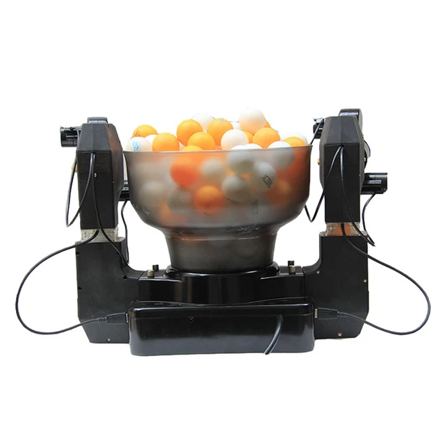 Machine à balles de Ping-Pong automatique, avec filet, avec télécommande,  Robot d'entraînement pour Tennis de Table, pour débutants - AliExpress