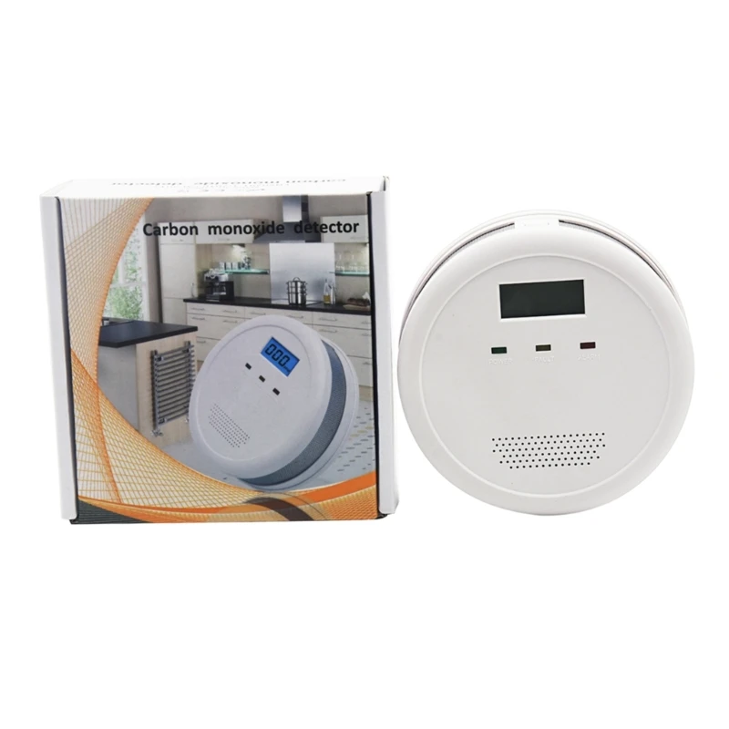 

Carbon High Sensitive for home Wireless CO Monoxide Poisoning Smoke Detector Warning Alarm Detector LCD-Indicator