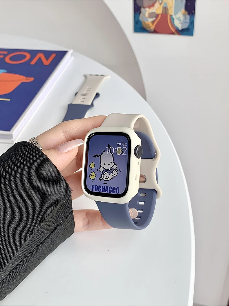 Versatile Silicone Strap with Protective TPU Case