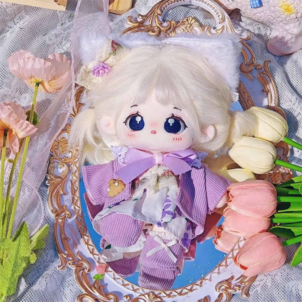 Clothes Jumpsuit 20cm Cotton 's Clothes Rompers Outfit Cotton Clothes Mini Cartoon Clothes Girls