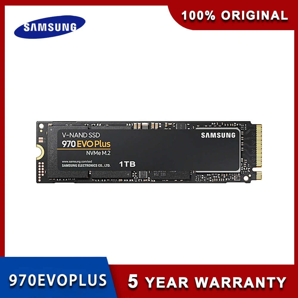 SAMSUNG SSD M.2 970 EVO Plus 1TB 500GB 250GB HD NVMe SSD Hard Drive HDD  Hard Disk M2 2280 Internal Solid State Drive for Laptop - AliExpress