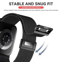 Bracelet en Nylon pour Apple Watch Ultra 3/2/1 49mm 44 45 46 42 38 41 40mm, Bracelet de Sport pour Iwatch série 11 10 9 8 7 6 SE3 6 6