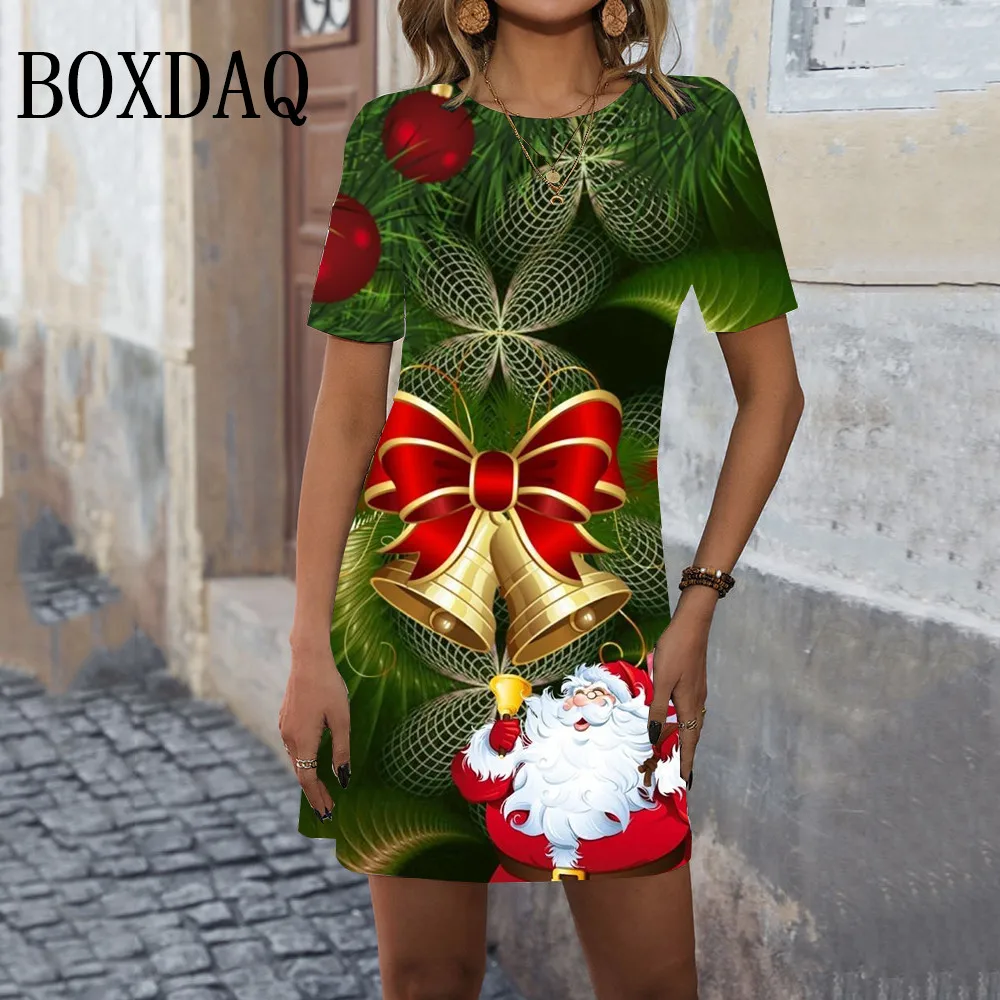 Women Christmas Clothing Winter Party Christmas Hot Sale 3D