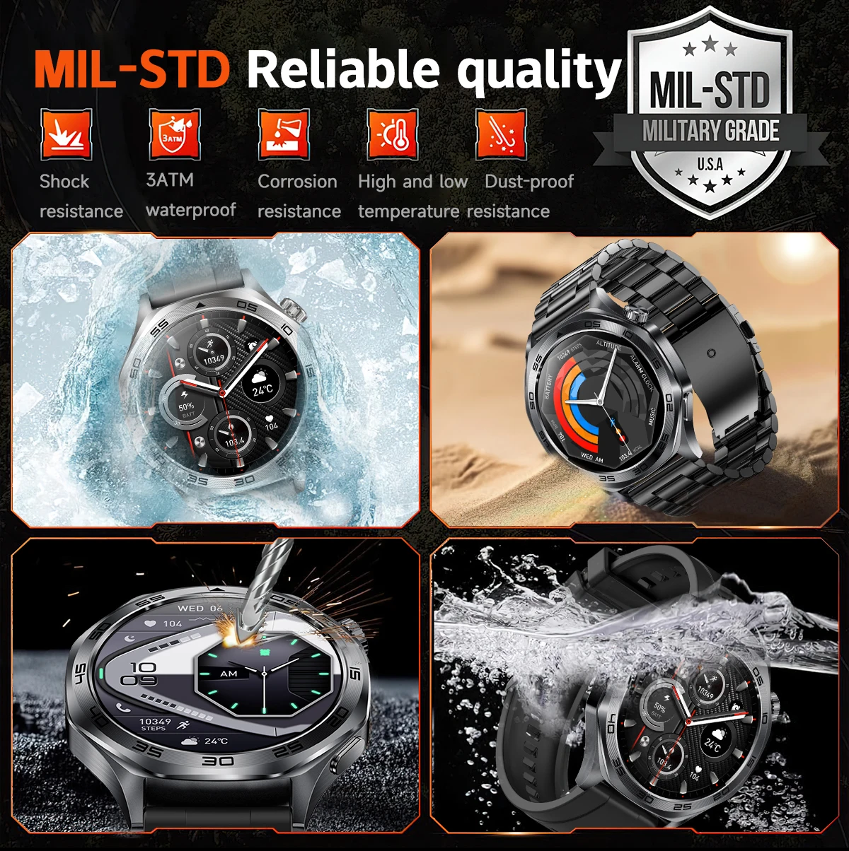 2025�� ���� �ƿ����� �и��͸� ��� ����Ʈ ������ �ð� 1.46��ġ HD AMOLED ȭ�� �ɹڼ� ���� �������� ��ȭ 3ATM ���