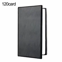 Premium Leather Credit Card Holder & Organizer - Multiple Capacity Options (120card)