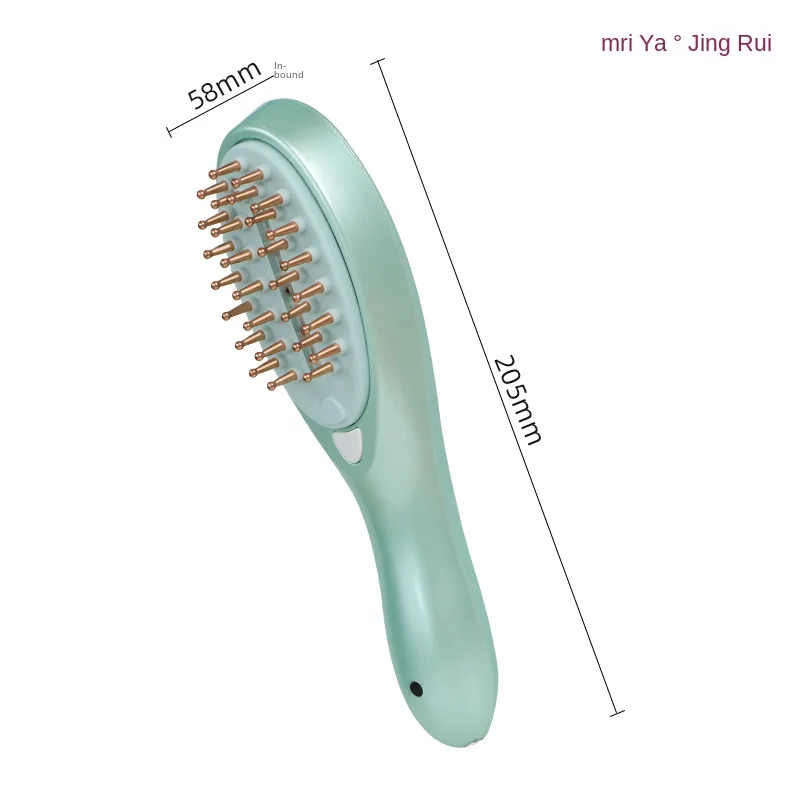 Micro Current Electric Massage Comb Hair Therapy Instrument Straight Hair Comb RF Personal Health Care Comb Electric Massager 5