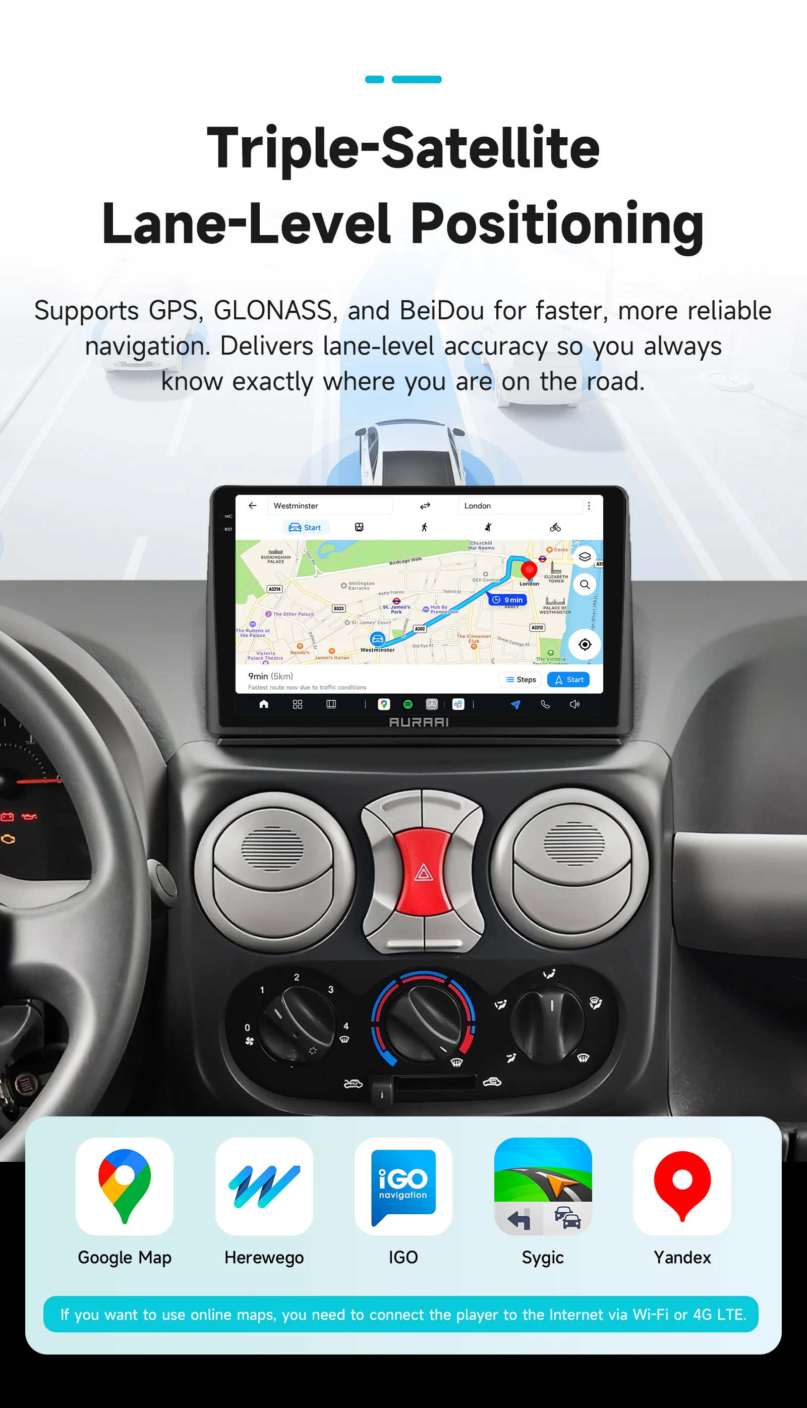 AURAAI X100 Android Auto-Intelligent-Bildschirm für Fiat Doblo 2002 - 2009 Auto CarPlay DSP RDS GPS 4G BT UIS7870 KI-Sprachsteuerung – Detail 25