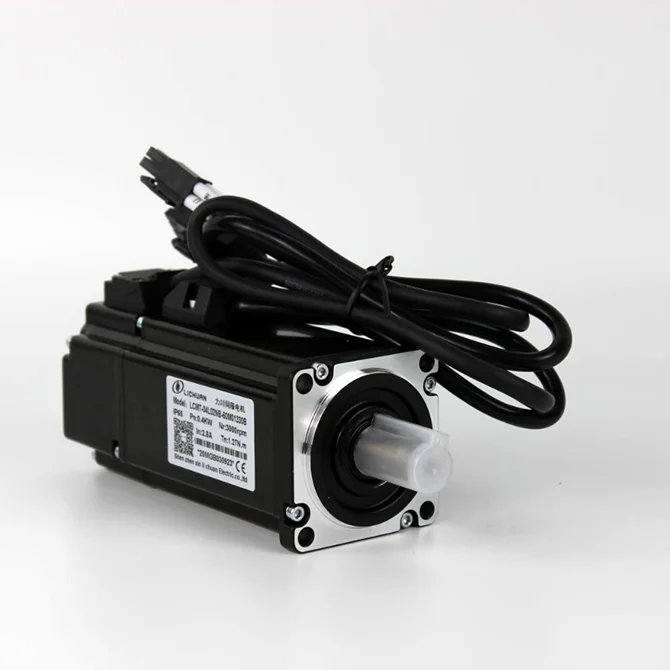 

Lichuan motor Nema24 60mm frame 220V 200W 0.637n.m AC servo motor with brake