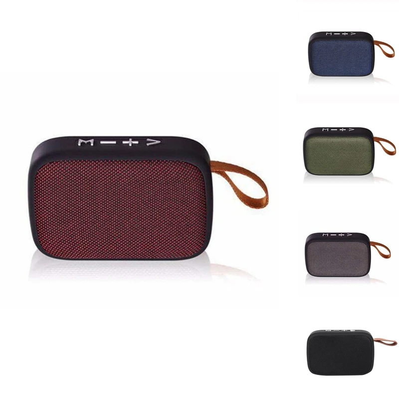Fabric Speaker Bluetooth Wireless Connection Portable Outdoor Sports Audio Stereo Support TF Card Mobile