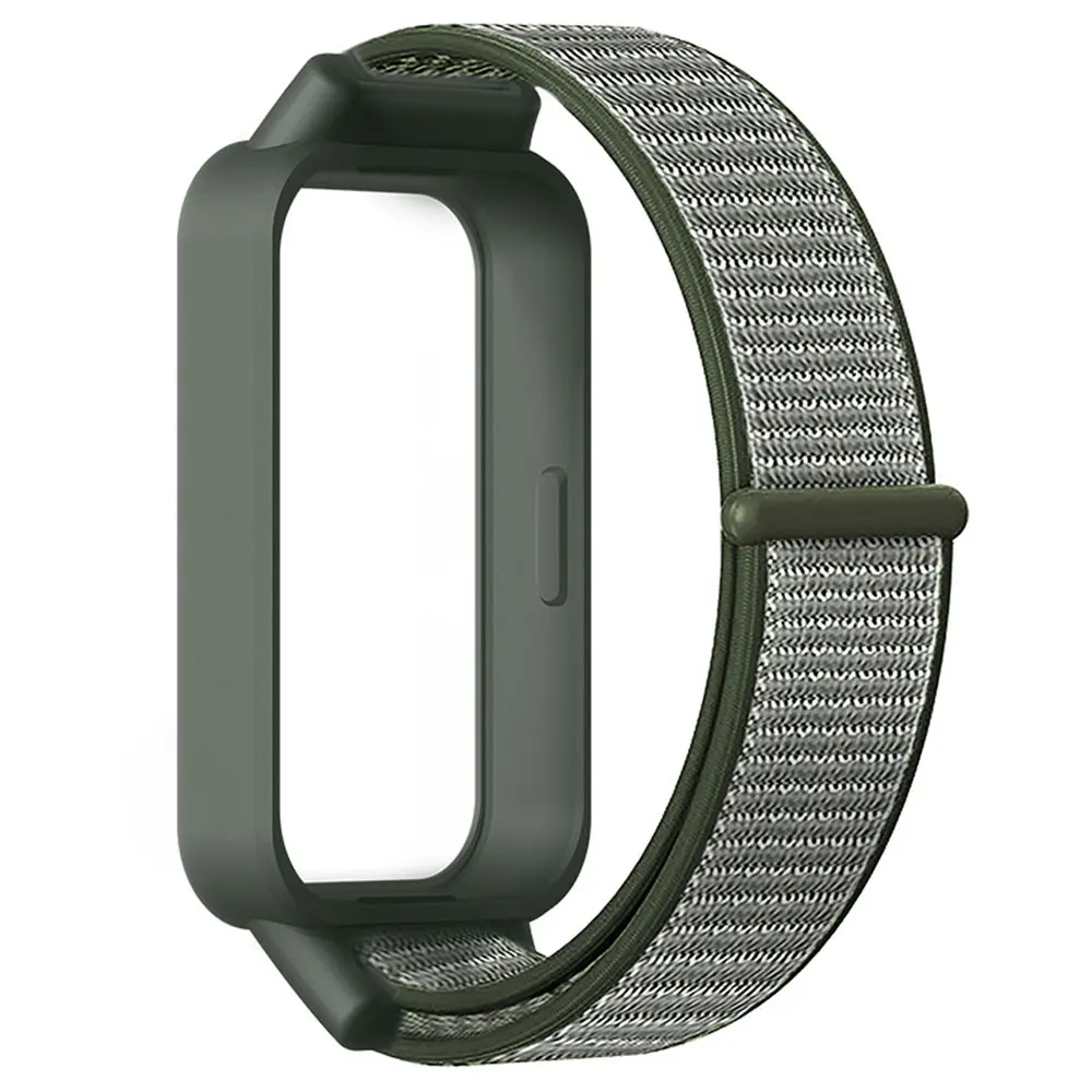 Nylon Strap and Case for Smart Watch - Sporty Replacement Wristband and Bracelet Cover