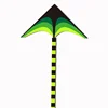 1.6m Large Delta Prairie Kite Flying Toys For Children Easy to Fly Kite Handle Line Outdoor Sports Plaid Professional Wind Kites 5