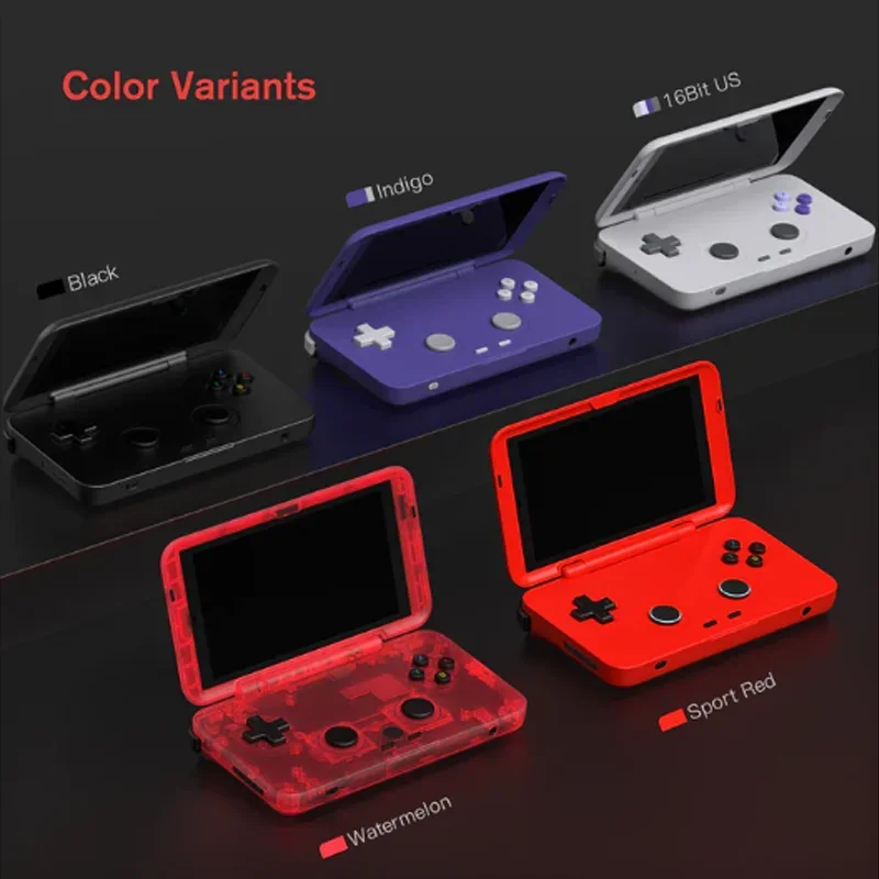 Retroid Pocketフリップハンドヘルドゲームプレーヤー、rpフリップ 