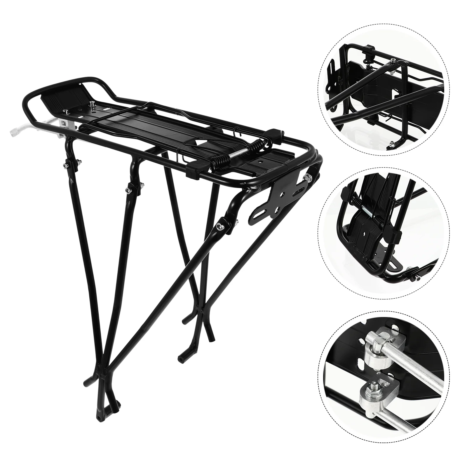 

Shelf Bike Accessories Luggage Rack Heavy Mountain Rear Seat Alloy Aluminum Cargo
