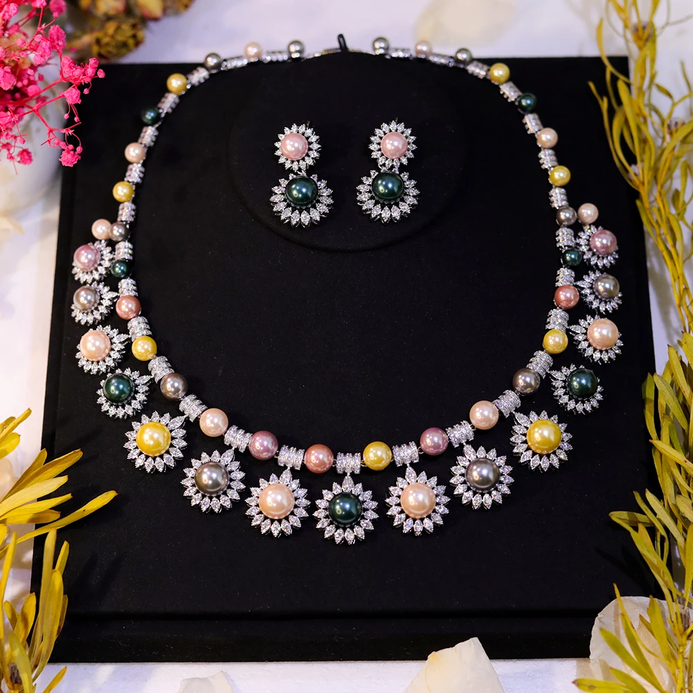 new-luxury-quality-2-piece-zirconia-big-tassel-pearl-necklace-dress-sets-accessories-dubai-bridal-wedding-jewelry-set-for-women