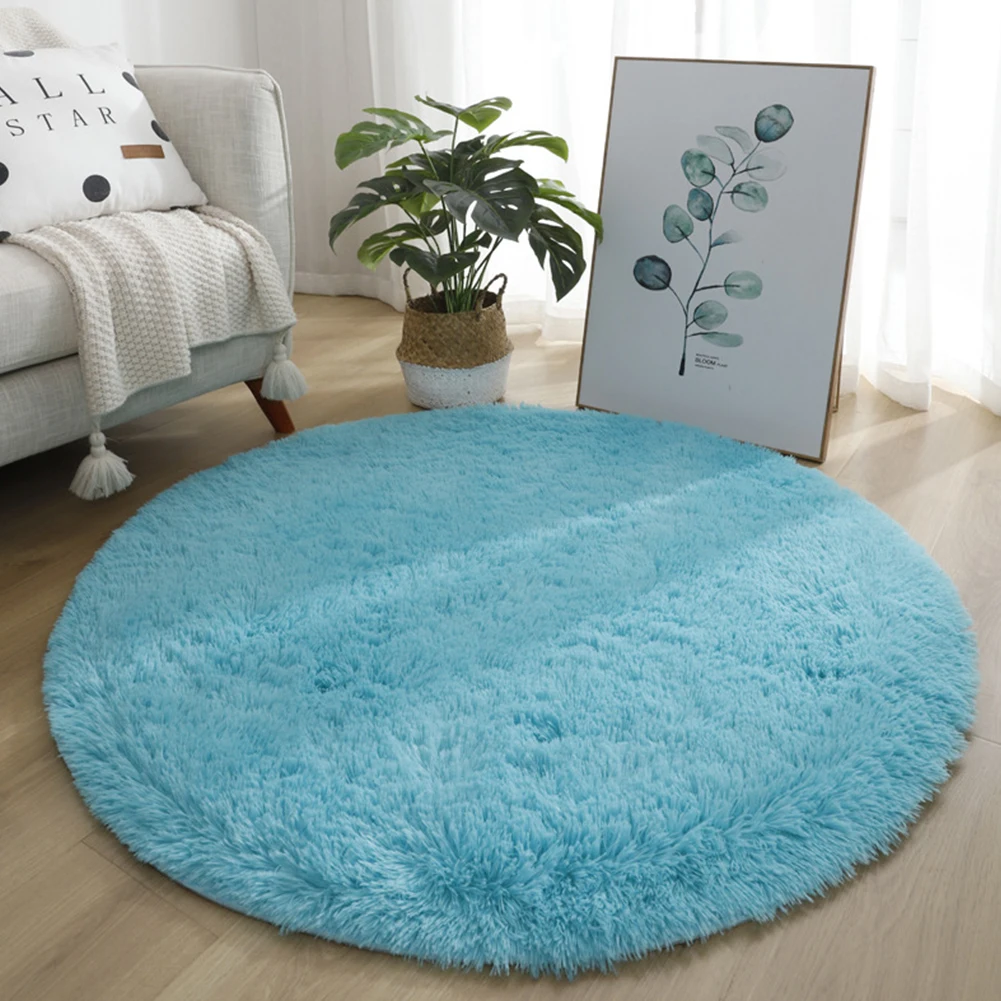 Superweicher, zotteliger Teppich mit sicherer rutschfester Rückseite, geeignet für mehrere Innenräume wie Wohnzimmer und Schlafzimmer – Detail 3