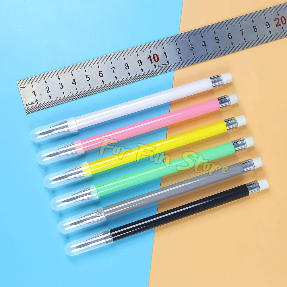 Infinity Pencils Inkless Reusable Eternity Pencil for Writing Drawing 6 PCS/Set