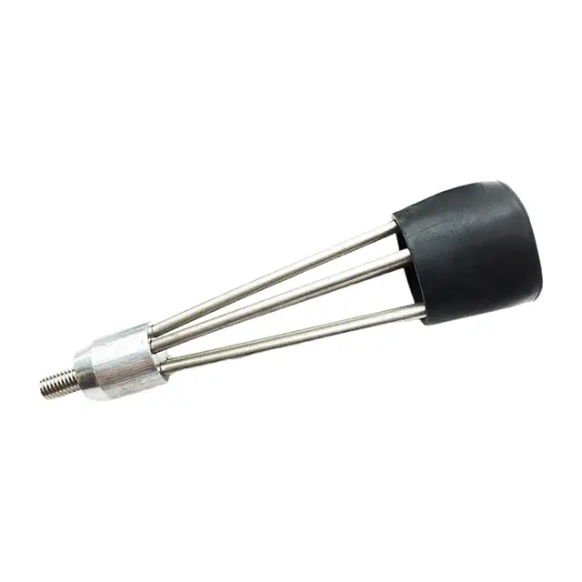 Cabeza de pesca de hilo de 8mm, tenedor de Gaff, 5 puntas, lanza de pescado con púas, lanza de pesca, cabeza de arpón, equipo de pesca - Imagen 2