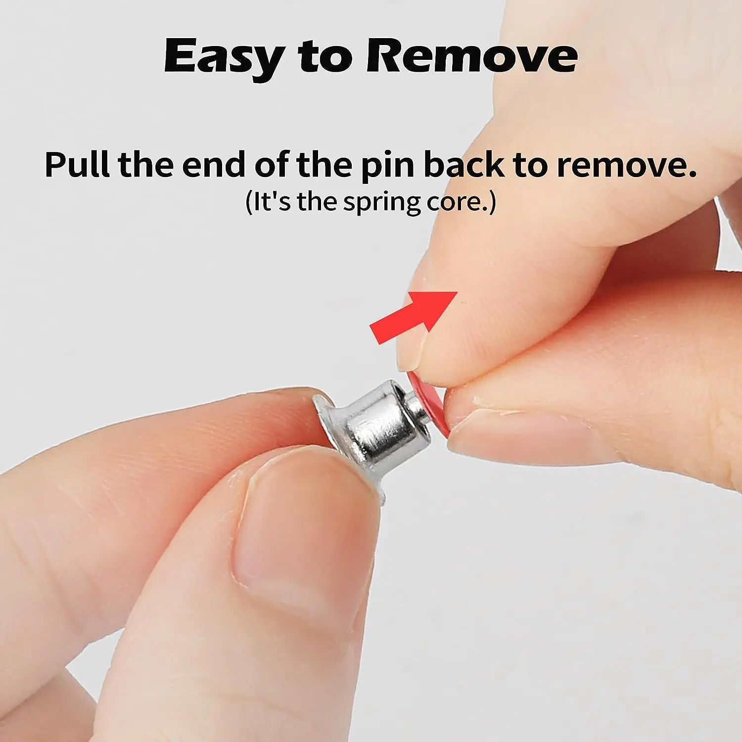 Pin Backs 30/50 Pieces Pin Backs Locking Pin Backs for Enamel Pins Metal Backs Locking Keepers Clasp with Storage Case