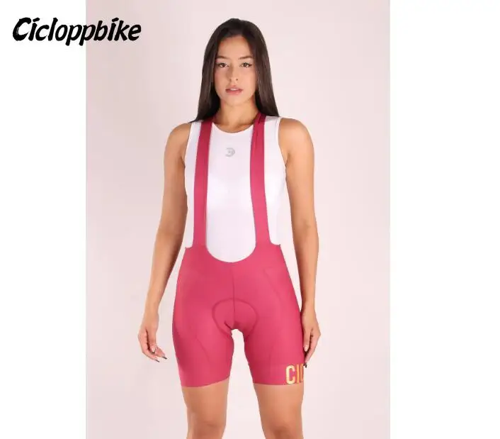 CICLOPPBIKE Women Cycling Bib Shorts Mountain Bike Breathable Padded Bike Tights MTB Clothes