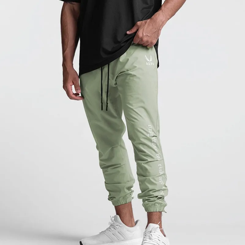 Men's Summer Quick Dry Casual Joggers Pants Running Sweatpants Man Gym Fitness Training Sport Trousers Male Sportswear Bottoms 3