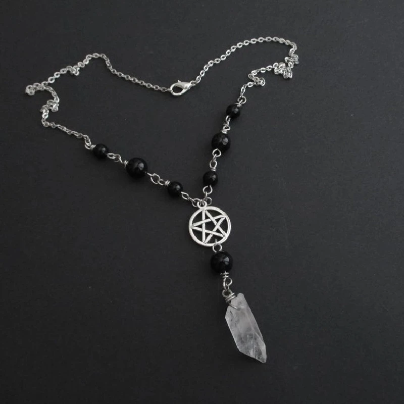Collana Con Ciondolo Rosa A Fiore - Gioiello Di Dichiarazione Per Donna, Regalo Elegante