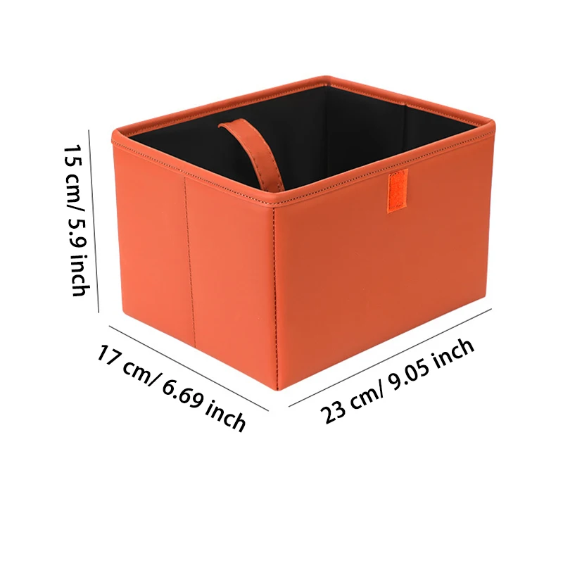 Trash can for car; multi-functional storage box for car interior; foldable storage box rear seat of car supplies