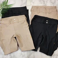 Lots of Western Brands Zipper Full Seat Grip Equestrian Breeches Rider Pocket Big Women Horse Riding Tights Equine Leggin Pants 1