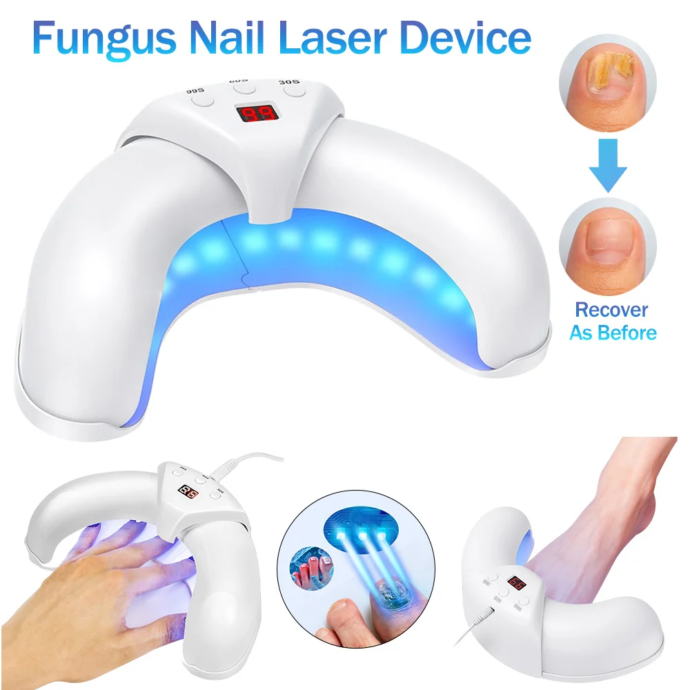 Nail Fungus Remover Personal Health Care Laser Therapy Pen Fungal Nail Laser Device Repair Fast Nails Fungus Onychomycosis Repair Toenail Fingernail Removes Nail Fungus Foot Care Device