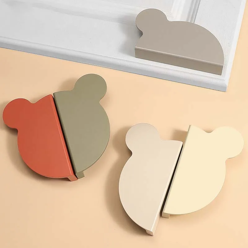 modern minimalista porta do armario alcas semi circular 01