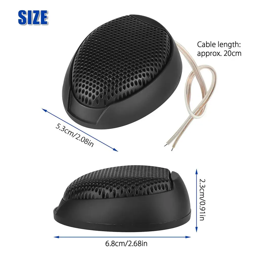 2pcs 1000w Universal Car Dome Tweeter High Frequency Hifi Sound Automotive Speakers Auto Audio System Modification Loudspeaker