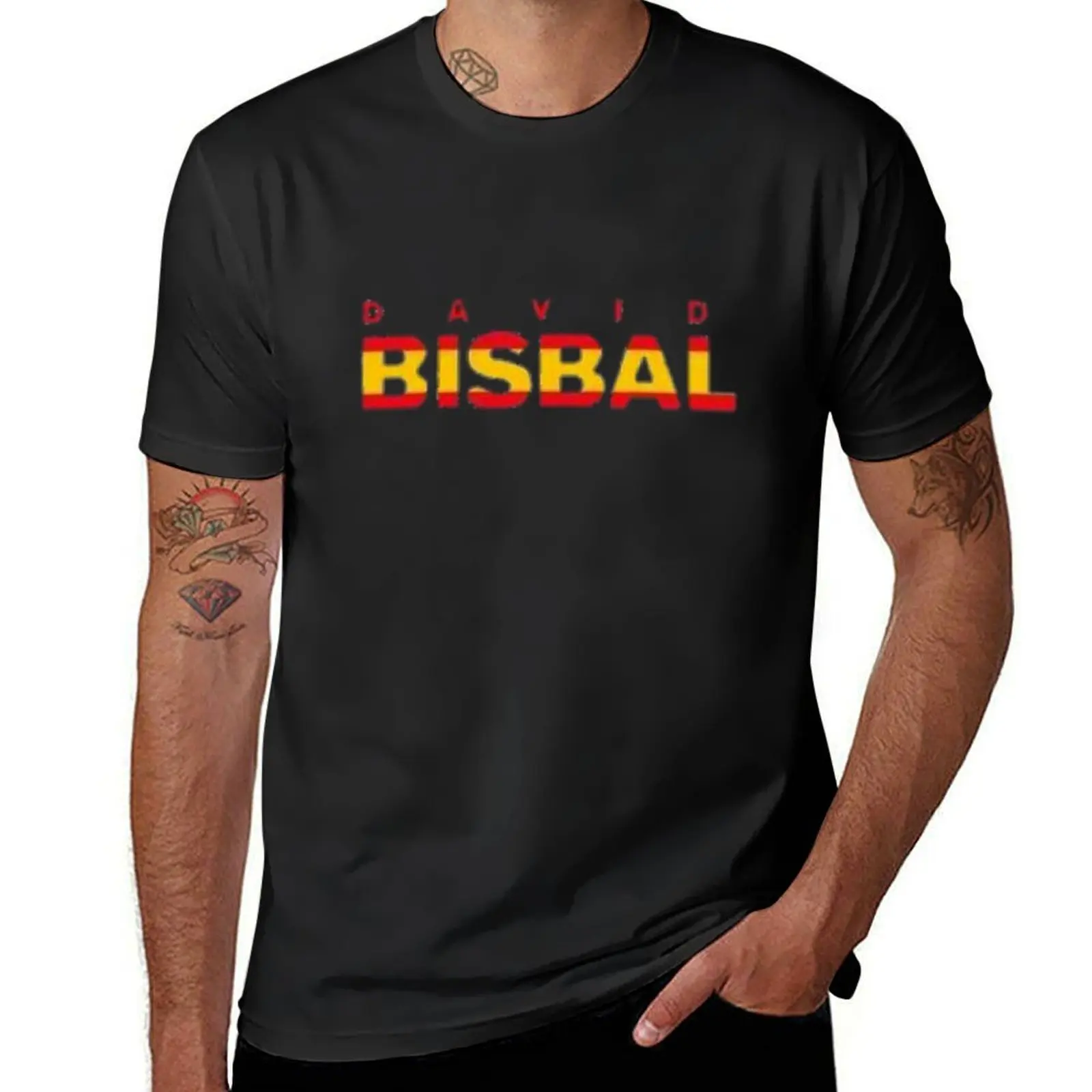 

David bisbal T-Shirts T-Shirt anime clothes blanks cute clothes korean fashion mens plain t shirts