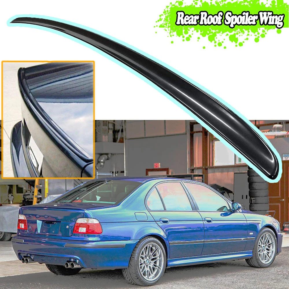 For Bmw E39 520i 530i 540i 550ixd 1997 1998 1999 2000 2001 2002 2003 Car Rear Spoiler Wing Trunk