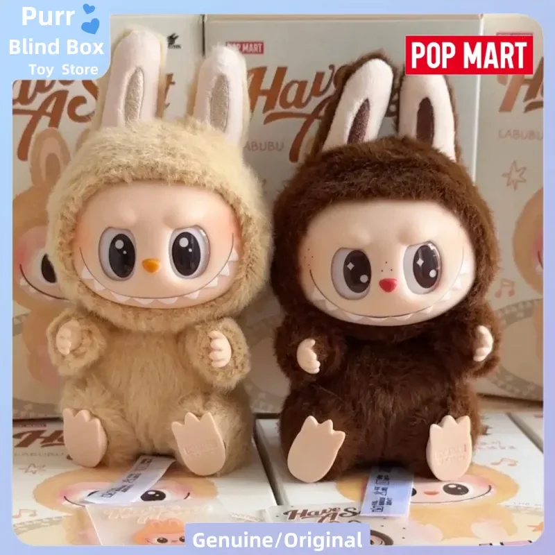 Genuine POP MART The Monsters Labubu V2 Have a seat Series Blind