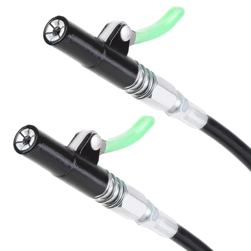 GreaseGun Coupler-GreaseGun Tip Grease Fittings Duty Quick Release Grease Coupler Suitable for All Guns 1/8"NPT 2pcs