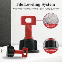 1102Pcs Tile Leveling System for Tile Laying Level Flooring Wall Tile Spacer Leveler Wedges Alignmen Locator Spacers Plier