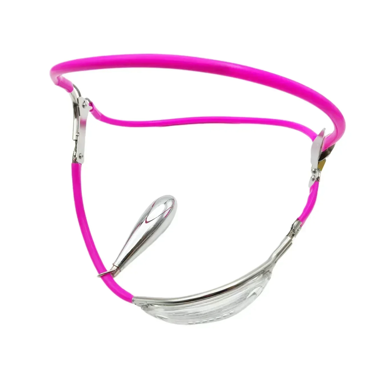 NEW Female Stainless Steel Resin Chastity Belt Device Adjustable Underwear Simple Lockable Pants BDSM Adult Sex Toys for Woman