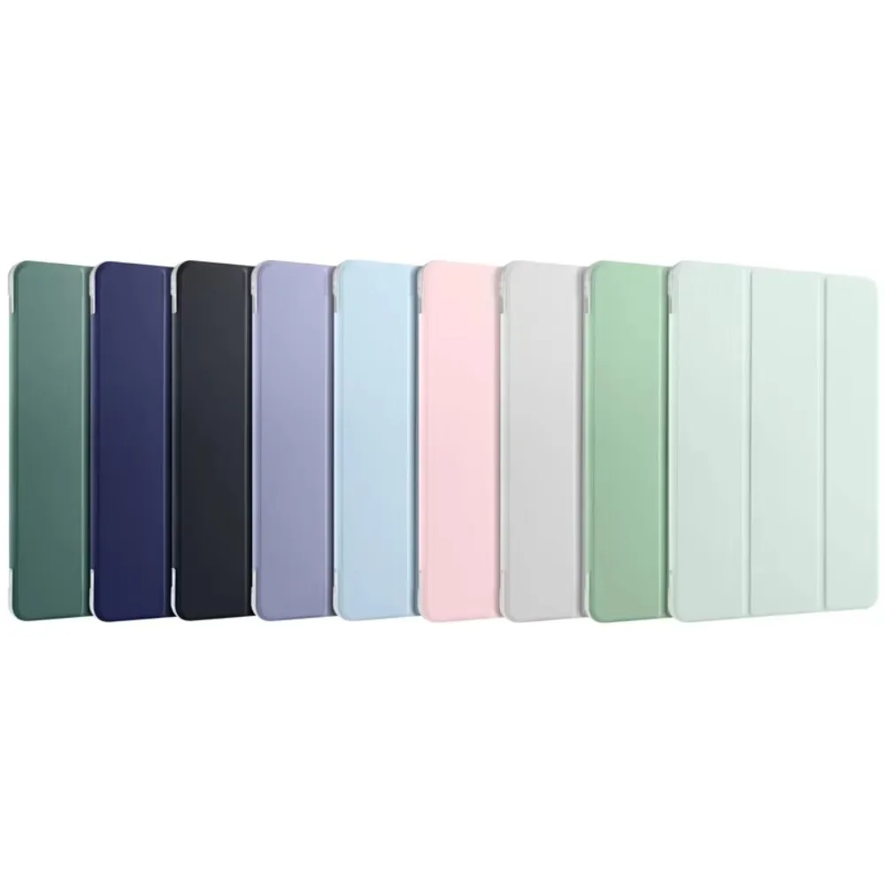 Slim Lightweight Tablet Case with Smart Cover, Shockproof Clear Back, and Pencil Holder – 11.5-Inch