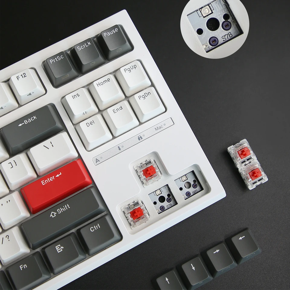 RK Royal Kludge R87 RGB Mechanical Gaming Keyboard
