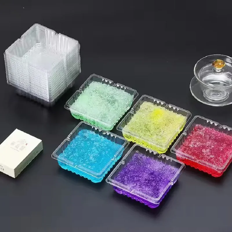 Disposable Plastic Ashtray portable ashtray cigarettes ashtray 20pc / 50pc With Eco-Friendly Sand Smokeless Cheap Indoor and Outdoor Portable Cigarette Ashtray